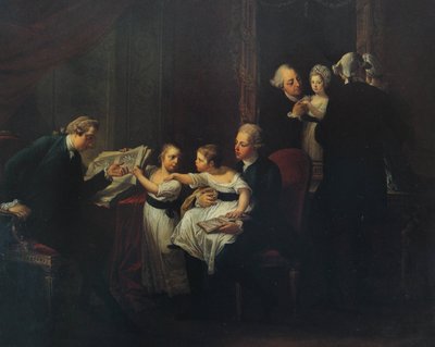 The Townshend Family by Angelica Kauffmann